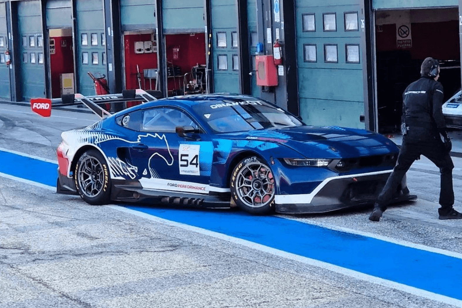 WATCH: Ford Mustang GT3 Sounds Ferocious During Misano Shakedown