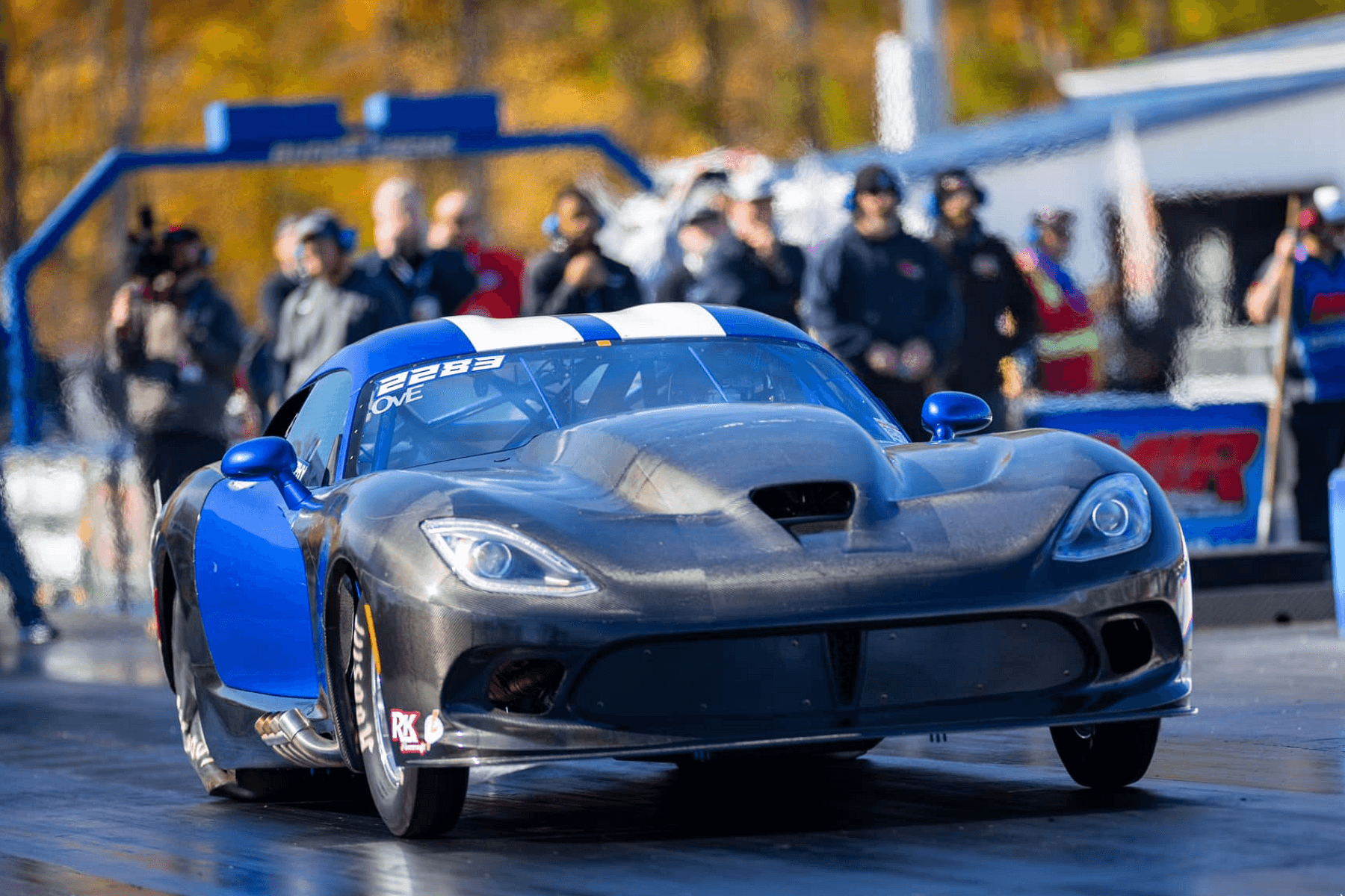 3,500-HP Dodge Viper With Twin-Turbo V8 Clocks 6.09-Second Quarter-Mile