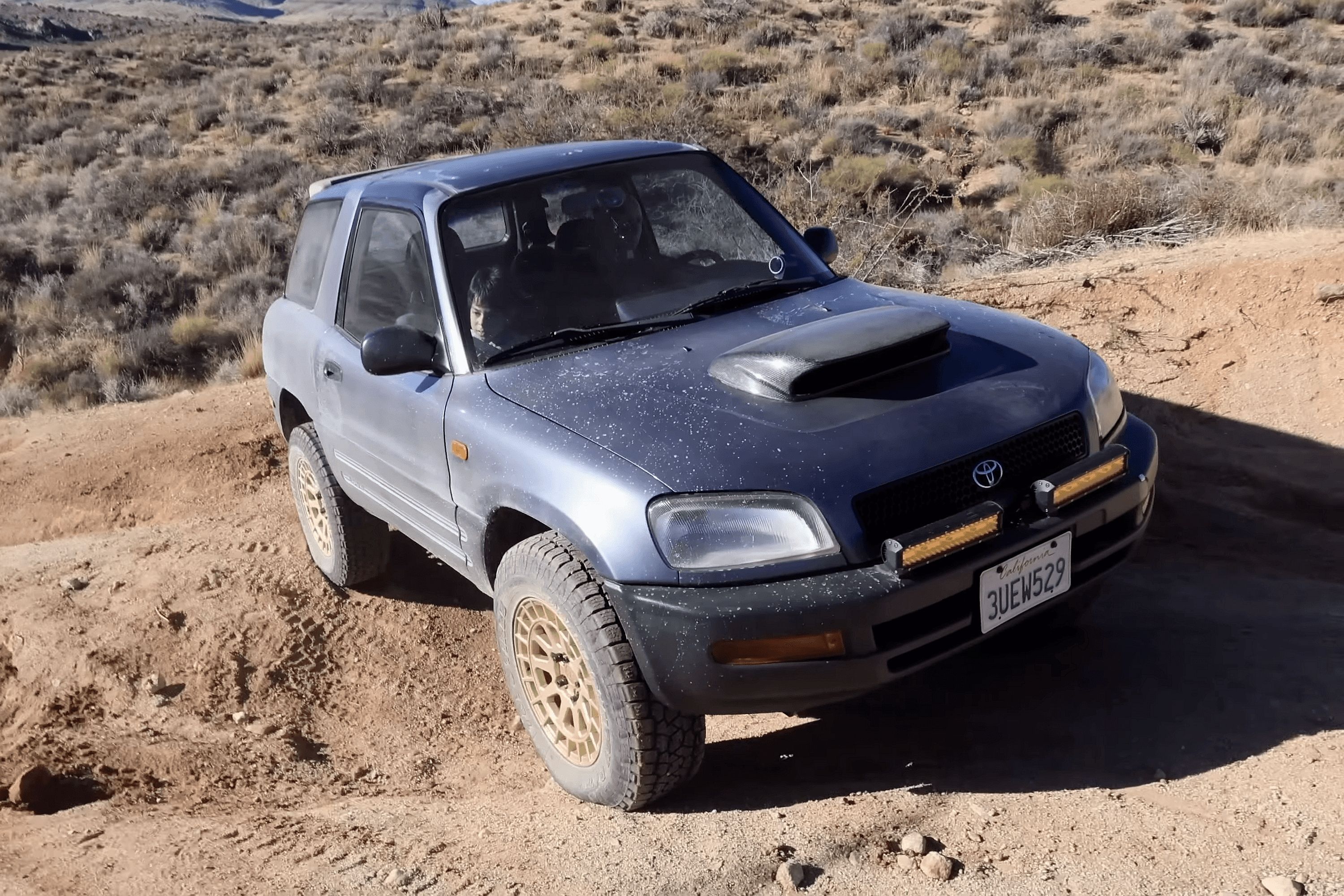 Toyota RAV4 OffRoad Build Conquers Mojave Trail With Ease