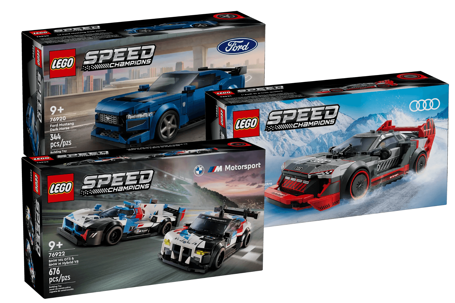 LEGO Speed Champions Ford Mustang Dark Horse Sports Car Set 76920