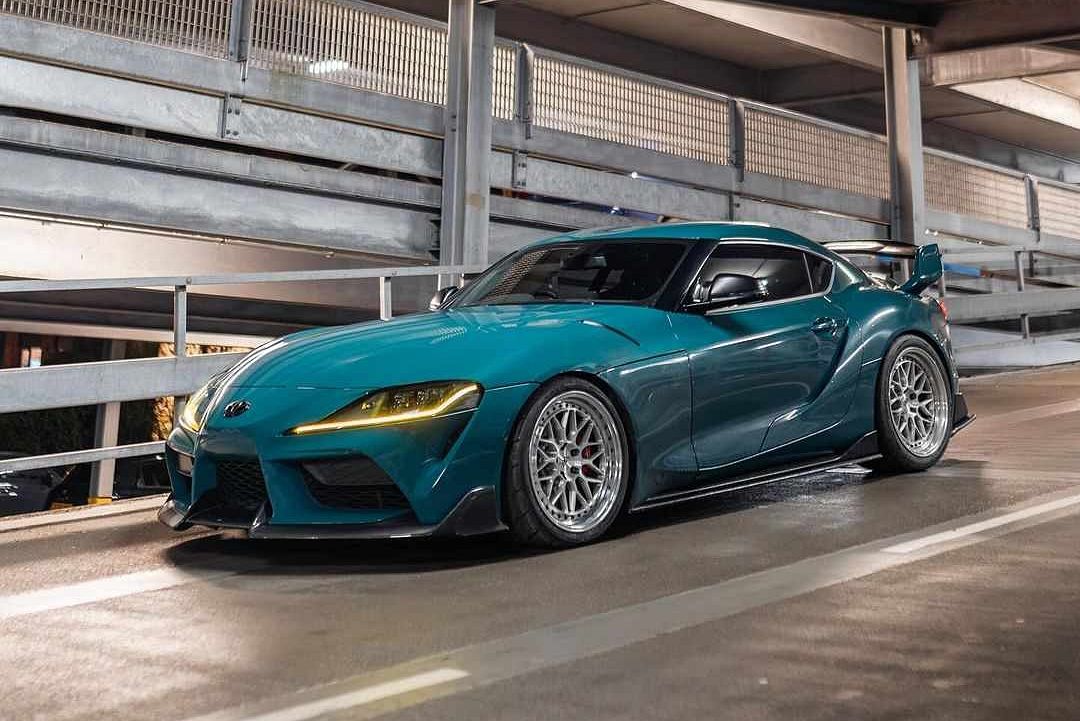 F1 Driver Liam Lawson's Toyota Supra Is One Mean Machine