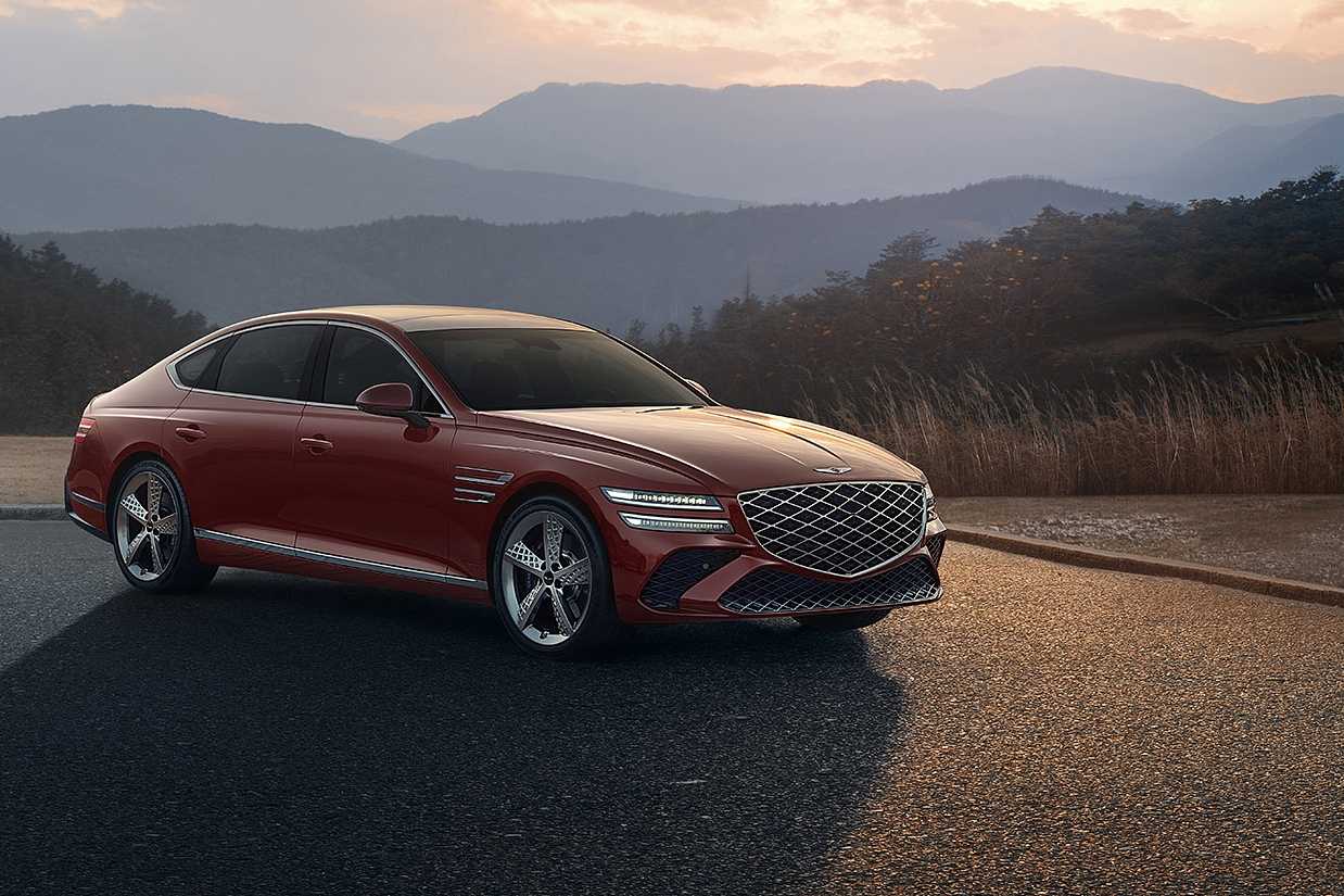 Genesis Front Two Genesis Sedans Earn 2024 Top Safety Pick+ Ratings