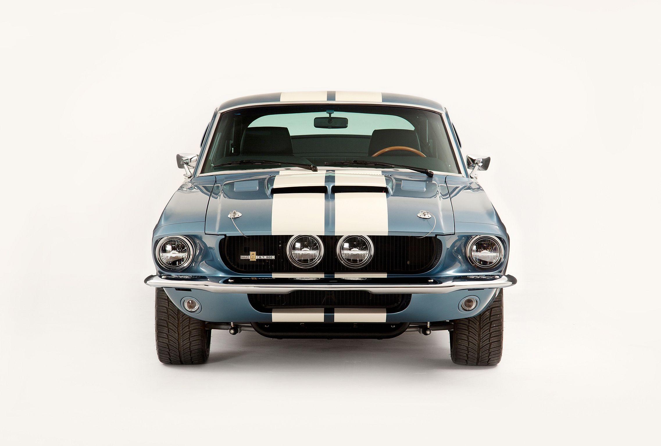 Classic Shelby GT500 Packs A Modern Supercharged Predator Engine