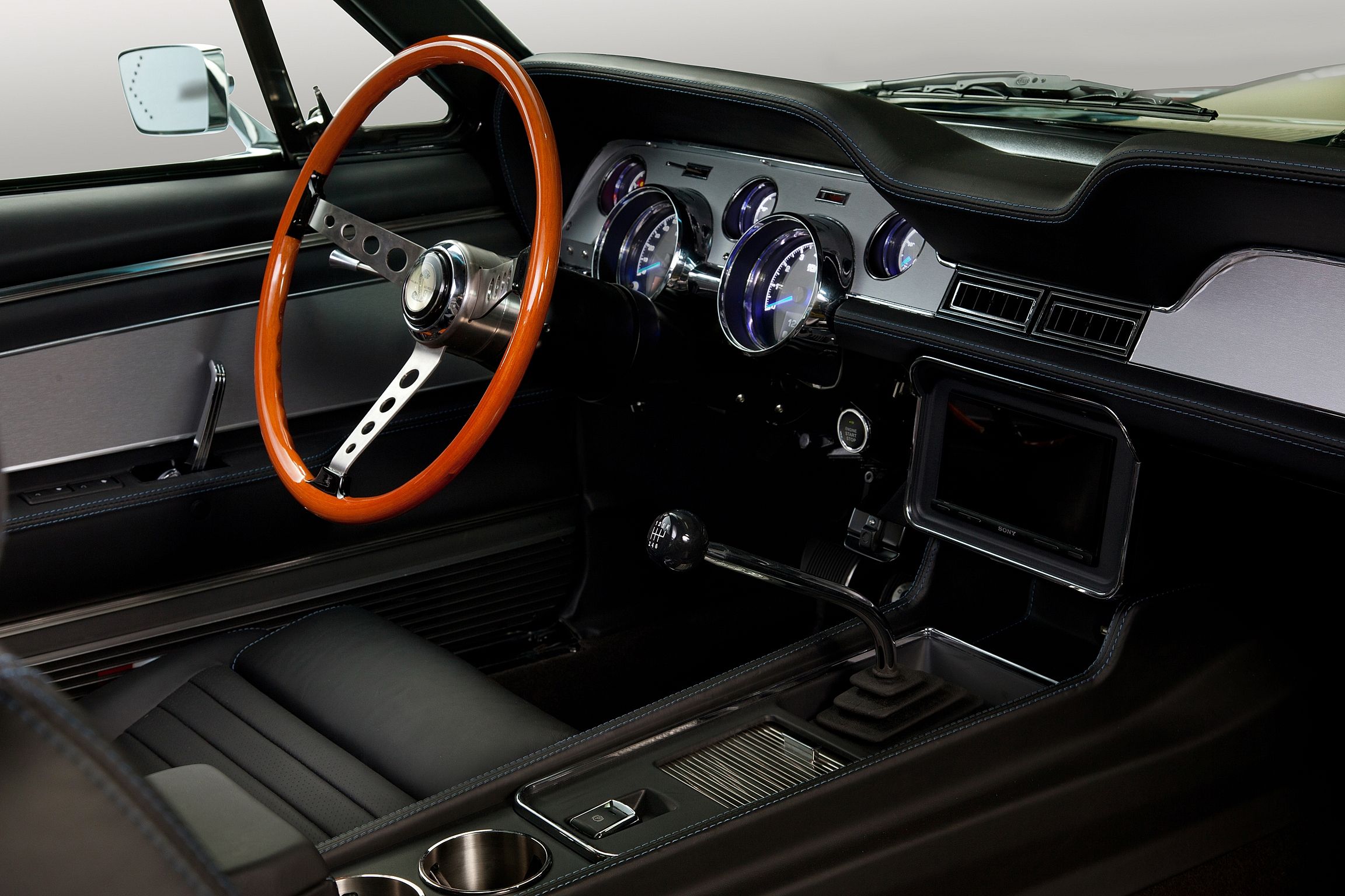 Classic Shelby GT500 Packs A Modern Supercharged Predator Engine