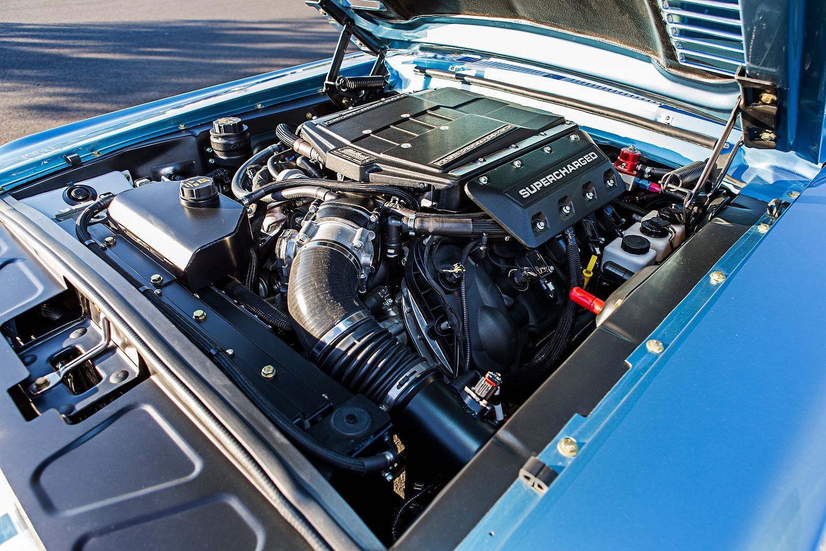 Classic Shelby GT500 Packs A Modern Supercharged Predator Engine
