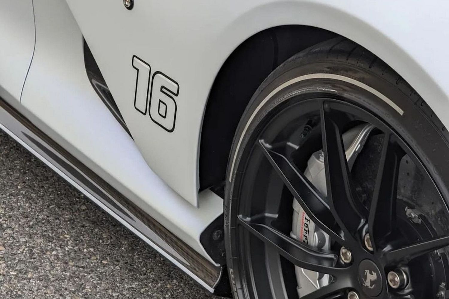 Charles Leclerc's New Company Car Is A Bianco Ondo Marina