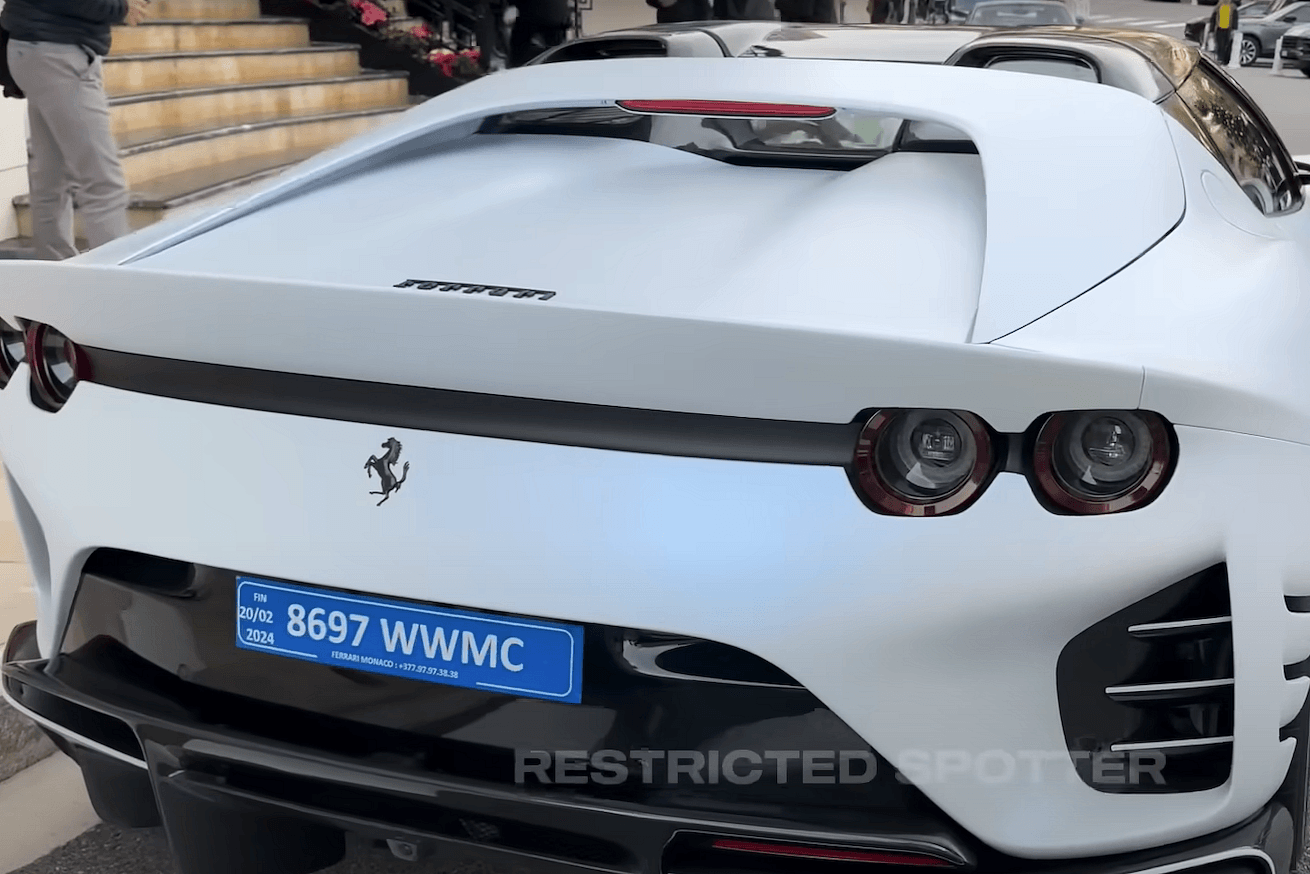 Charles Leclerc's New Company Car Is A Bianco Ondo Marina