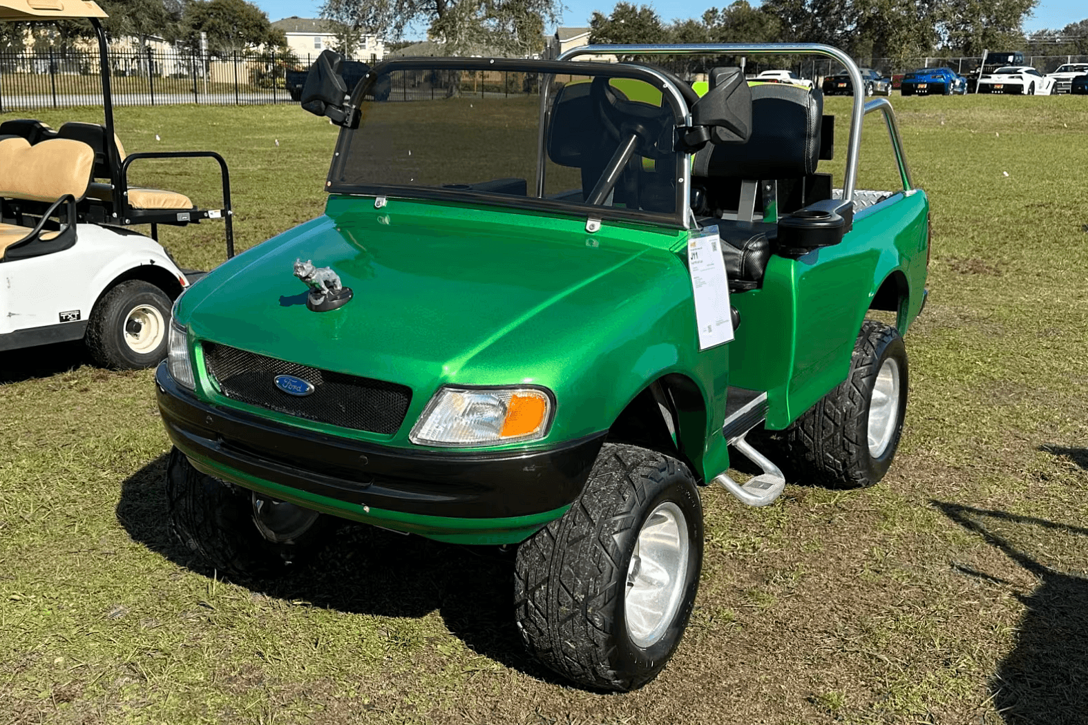 Electric Bronco Golf Carts Have Nothing On Miniature Gas Powered Ford F 150 Electric Bronco Golf Carts Have Nothing On Miniature Gas Powered Ford F 150