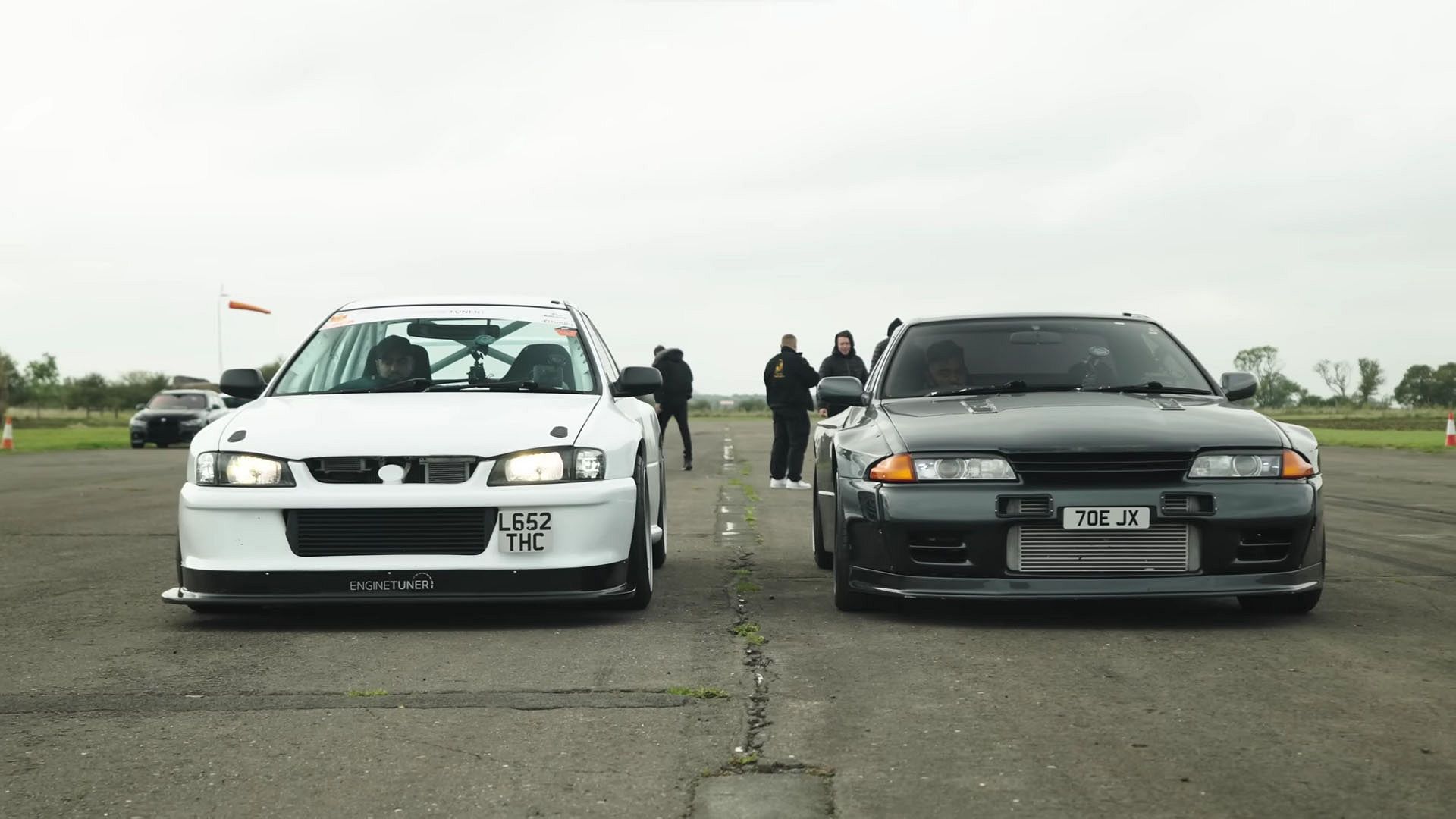 スバルWRX STI GC8 NissanSkyline TO THE DEATH.. 800HP IMPREZA WRX STI v 680HP SKYLINE R34 GTR
