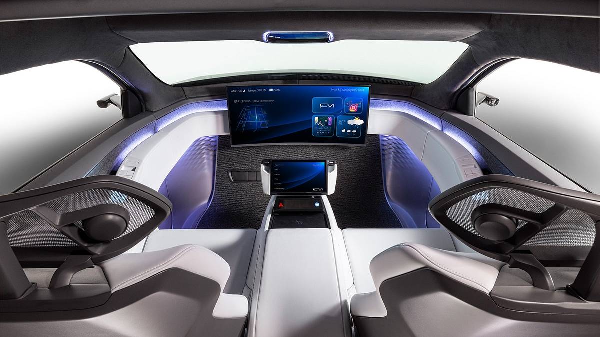 Chinese Automotive Supplier Makes CES Debut With High-Tech EV Interior ...
