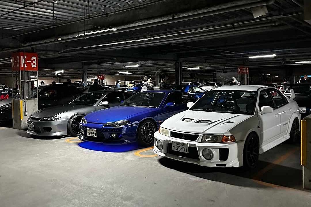 Midnight Car Meet In Tokyo Showcases Huge JDM And Import Variety
