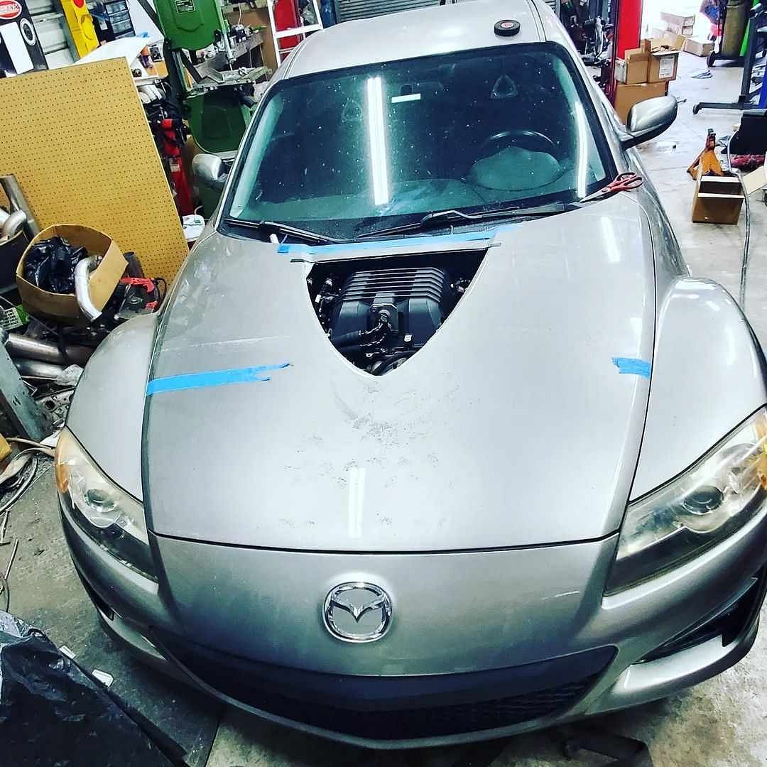 This Supercharged Mazda RX-8 Is A Reliable Sleeper