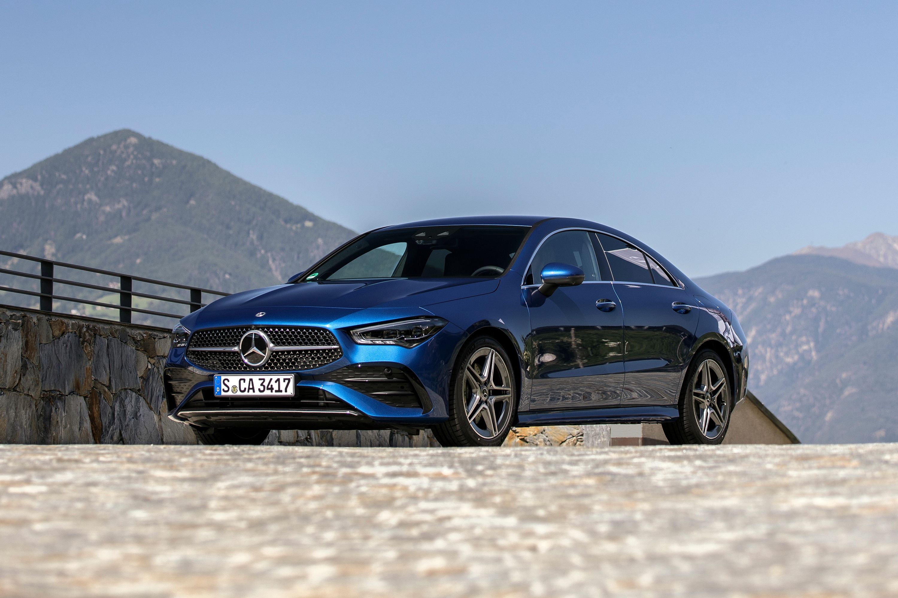 2024-2025 Mercedes-Benz CLA-Class Front Angle View