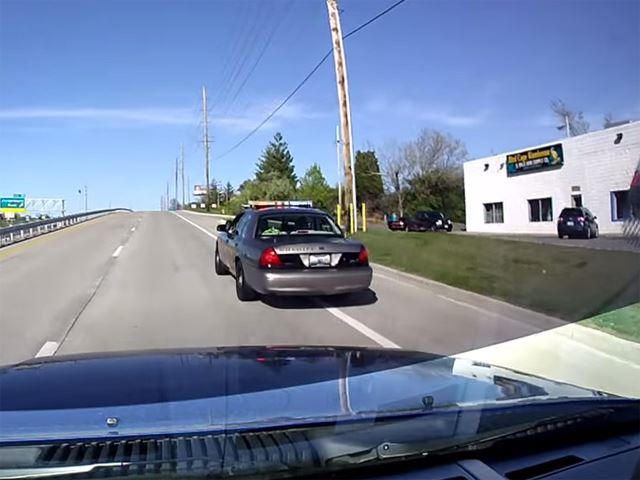 Watch This Guy Get A Ticket For Being In The Way Of A Cop's Ego