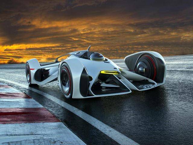 Chevrolet Chaparral 2X Vision Gran Turismo Concept is a Comically ...