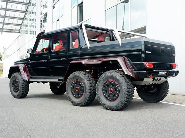 Latest Brabus B63S 700 6×6 Comes with Red Carbon Accents and 700 Horsepower