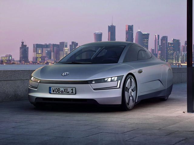 VW One-Seater EV Bound for Frankfurt