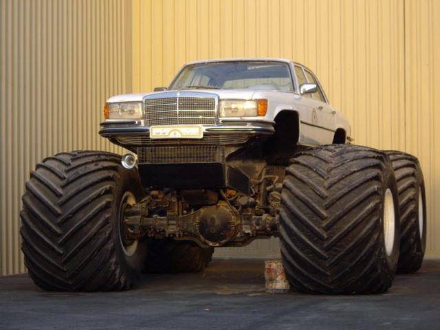 9 Cars That Look Pretty Ridiculous Riding On Massive Wheels