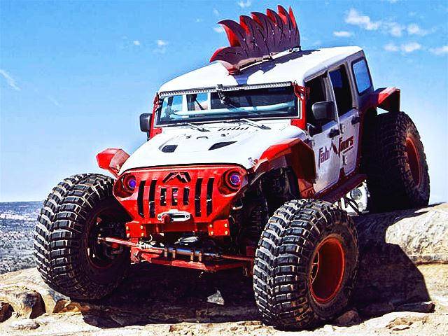 This Heavily Modified Jeep Is So Badass They Gave It A Mohawk