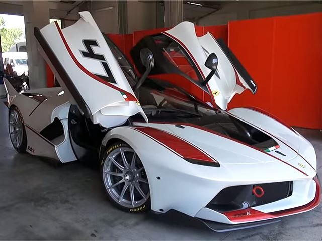 Here's What It's Like To Drive A 1035 HP Ferrari FXX K