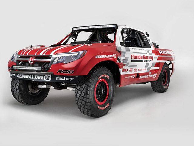 Baja Rider Sample Honda's Badass Baja Racer Previews The All-New Ridgeline