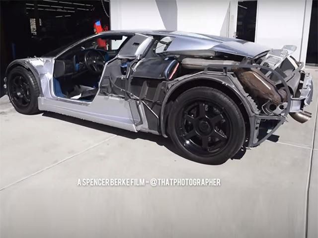 A Naked Bugatti EB110 Is Something Every Gearhead Should See