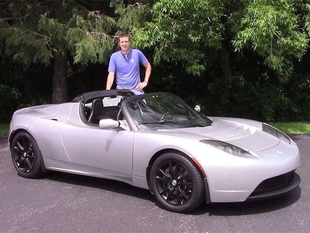 First Ever Tesla Built A Review Of Tesla's First Car Makes Us Wonder How It Ever Succeeded