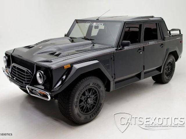 Would You Rather Have A Lamborghini Aventador Or This Old Lambo Truck?
