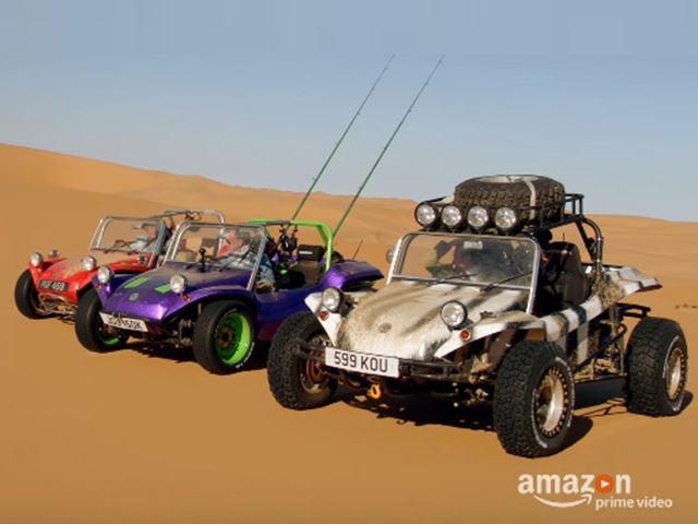 First The Grand Tour Special Features Beach Buggies In Africa