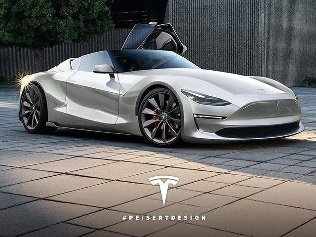 Will The New Tesla Roadster Look As Sleek As This Stunning Render?