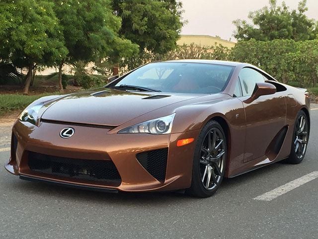 This Is The Only Pearl Brown Lexus LFA In The World