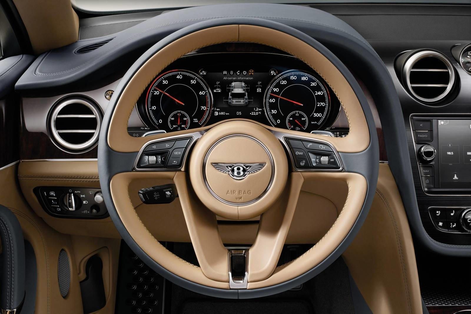 2020 Bentley Bentayga Interior Photos