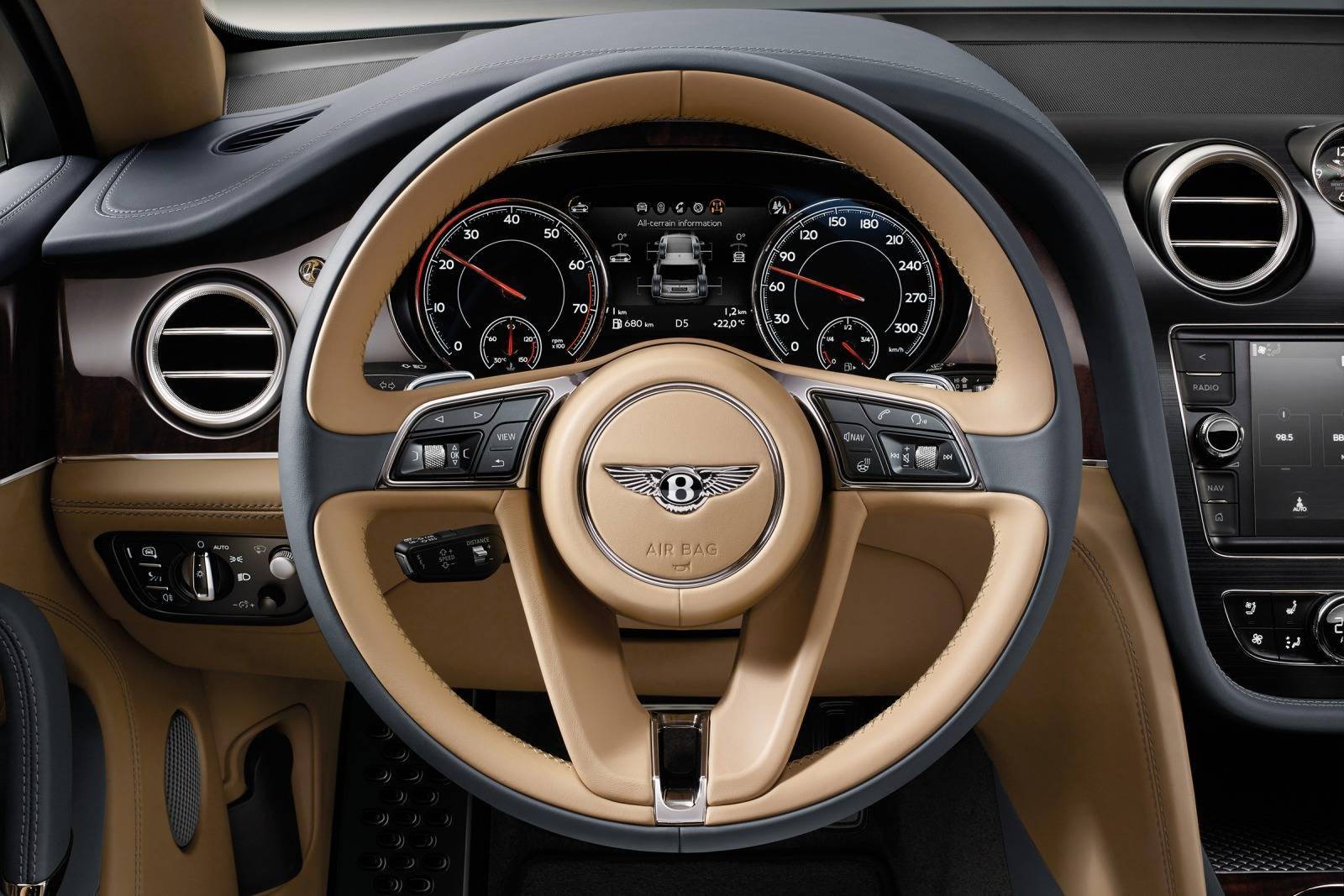 2020 Bentley Bentayga Interior Photos
