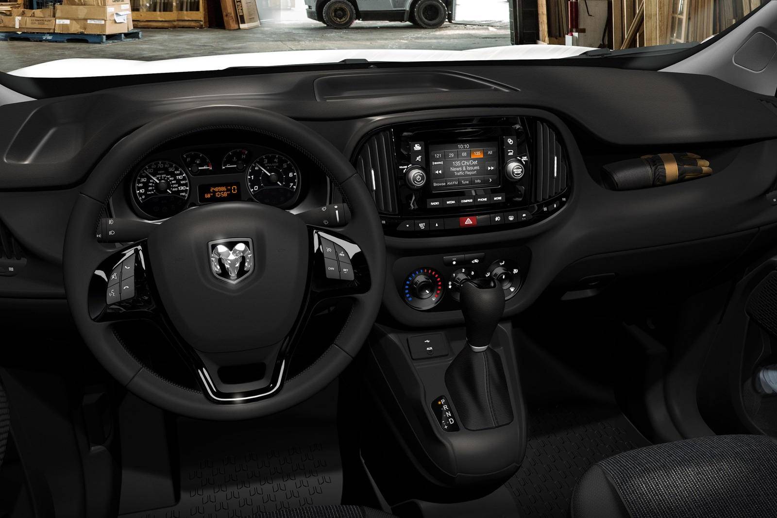 Promaster Inside 2017 Ram ProMaster City Cargo Van Interior Photos