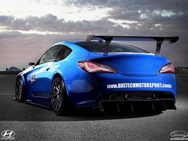 Hyundai Genesis Coupe GT Race Car from Austech