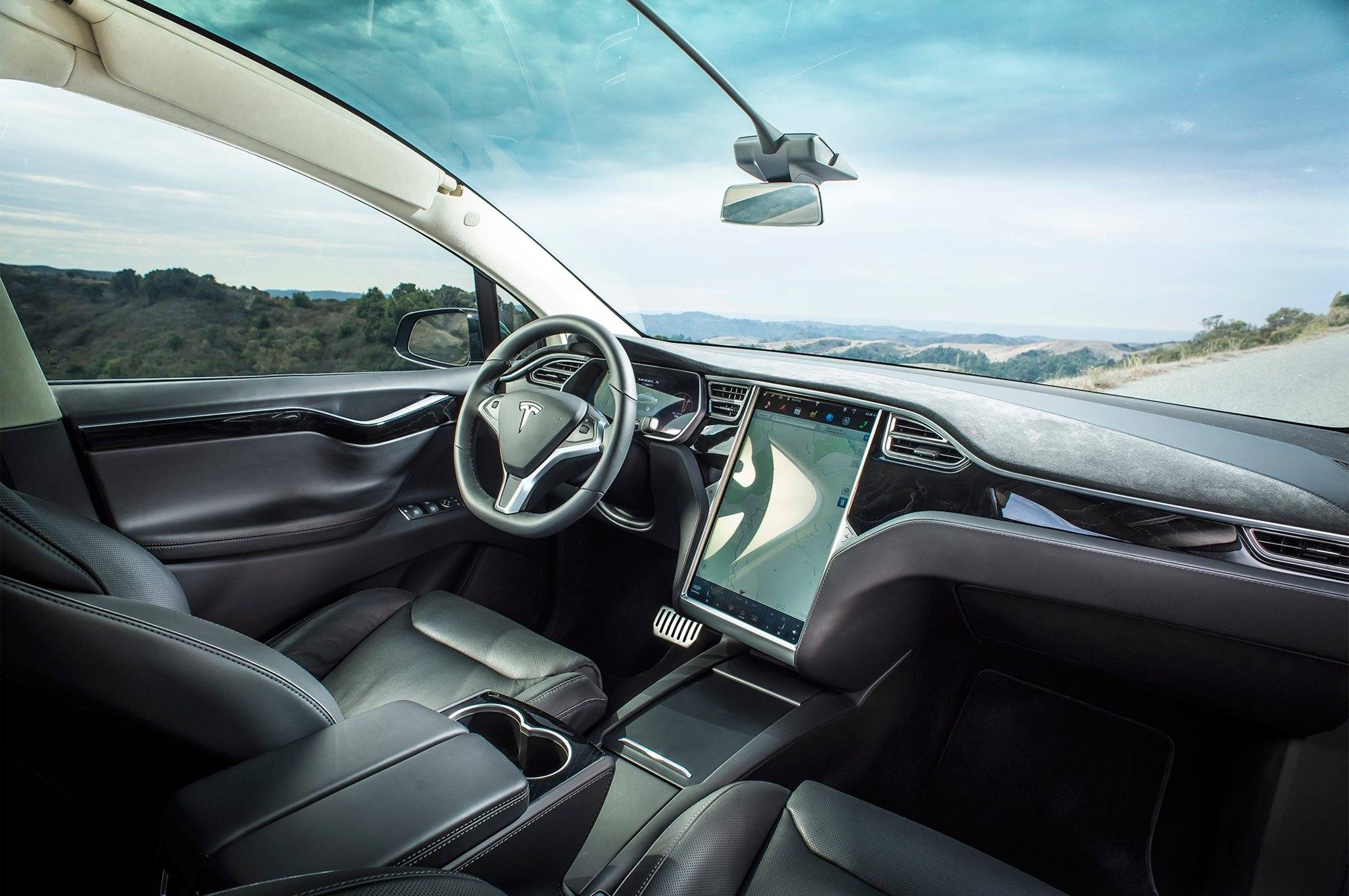 2017 Tesla Model X Interior Photos