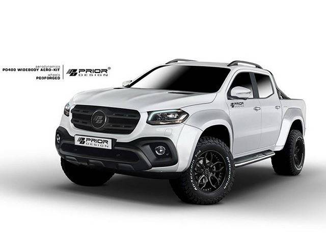 Mercedes X-Class Gains Some Extra Muscle With New Widebody Kit
