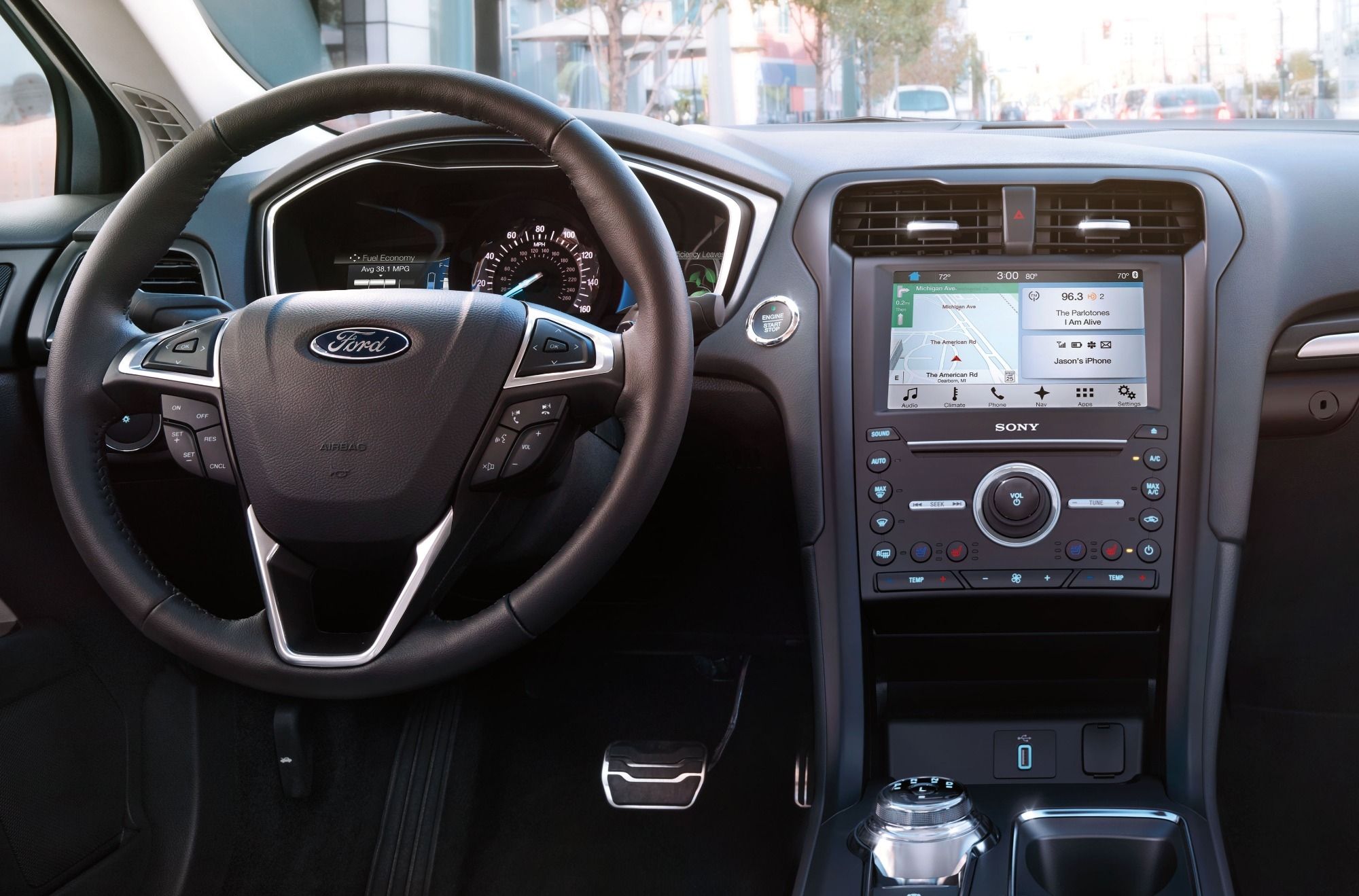 2018 Ford Fusion Hybrid Interior Photos