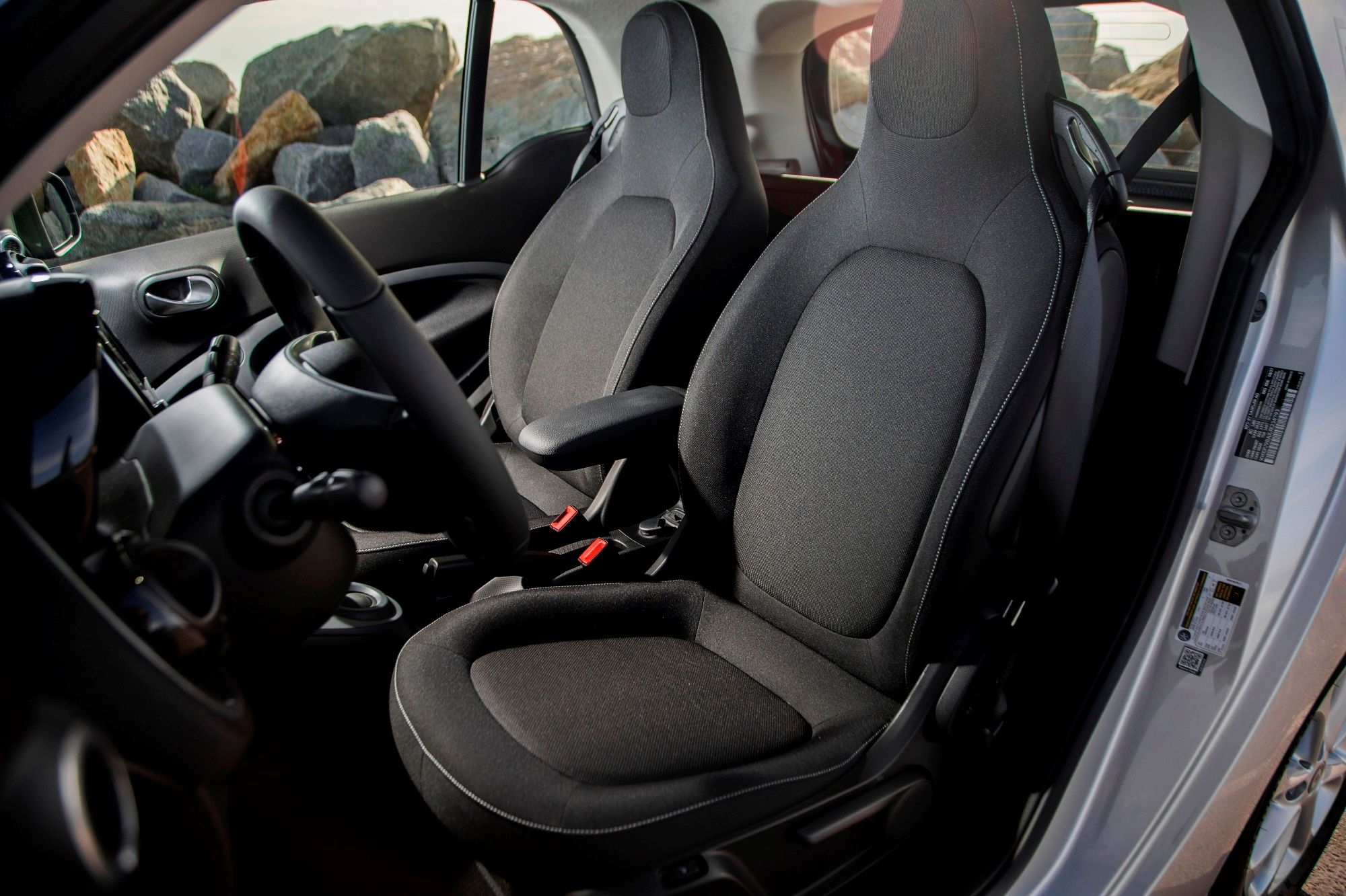 2017 smart fortwo Electric Drive Cabrio Interior Photos