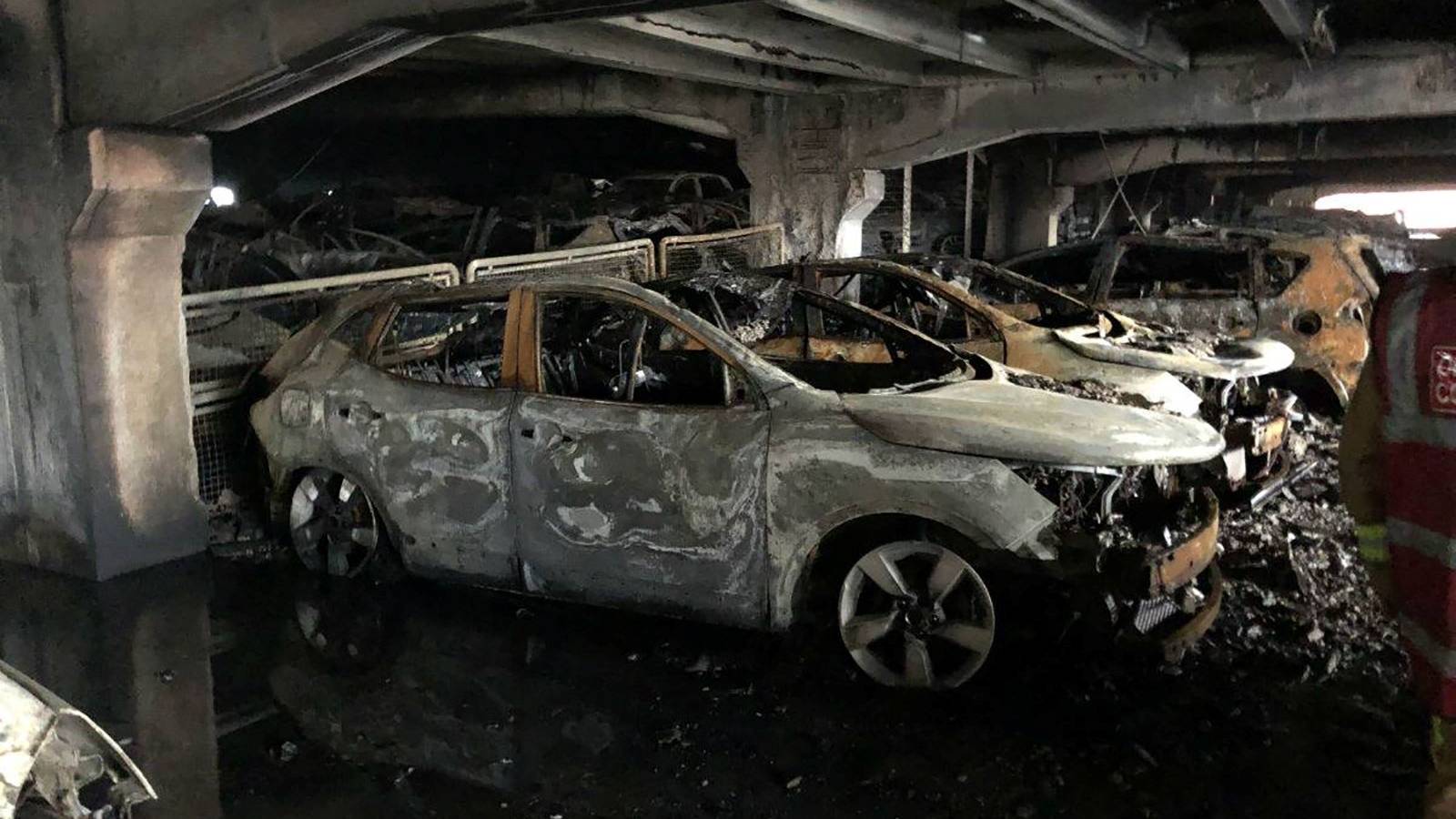 1,400 Cars Perish In Massive Parking Garage Fire