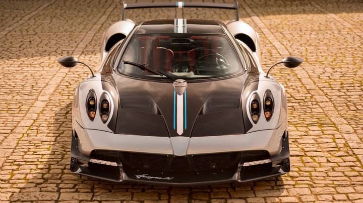 Glorious Green And Gold Pagani Huayra BC Has Just 30 Miles On The Clock Glorious Green And Gold Pagani Huayra BC Has Just 30 Miles On The Clock