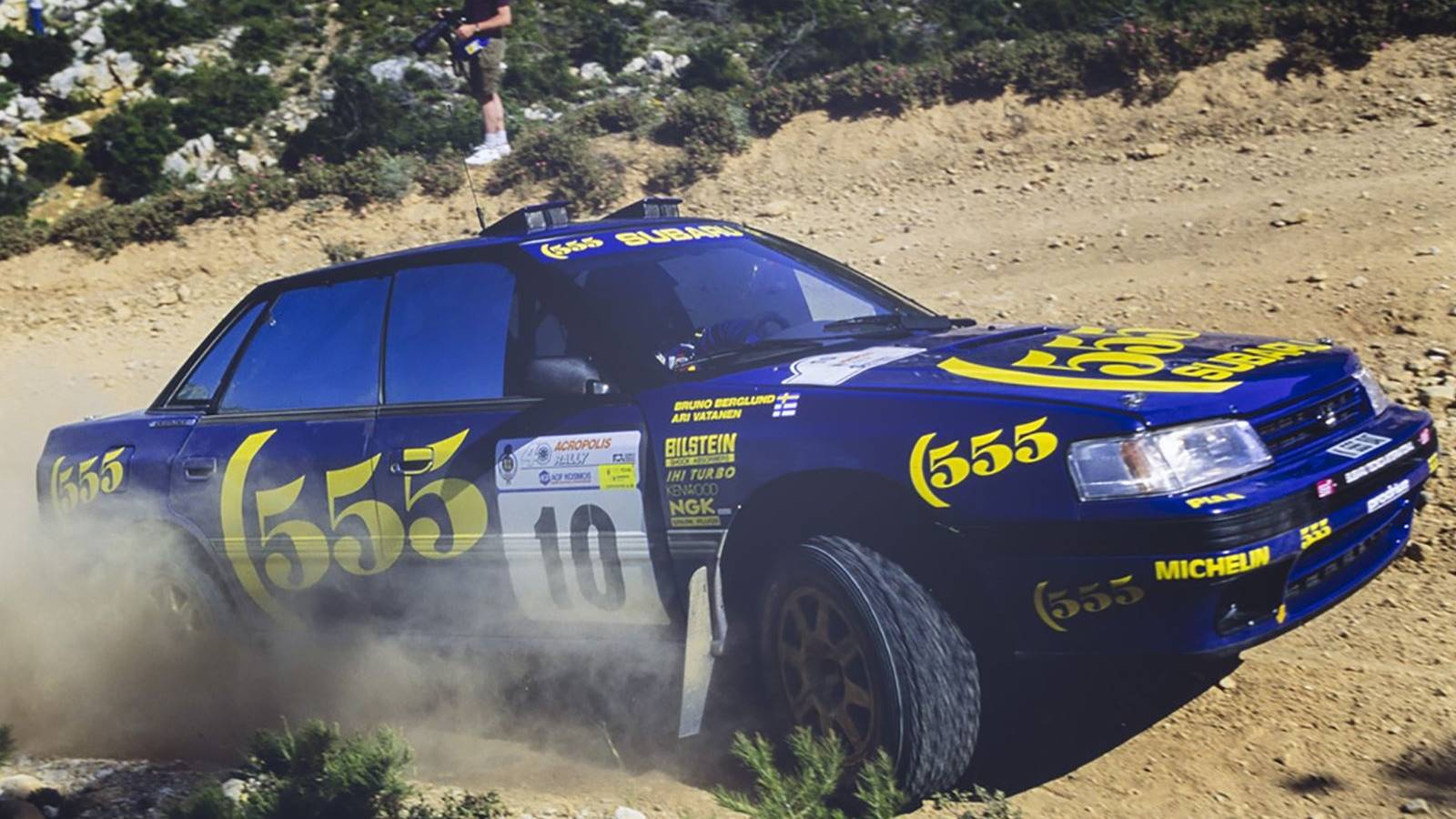 You Can Own This Subaru Legacy RS Driven By Rally Legends