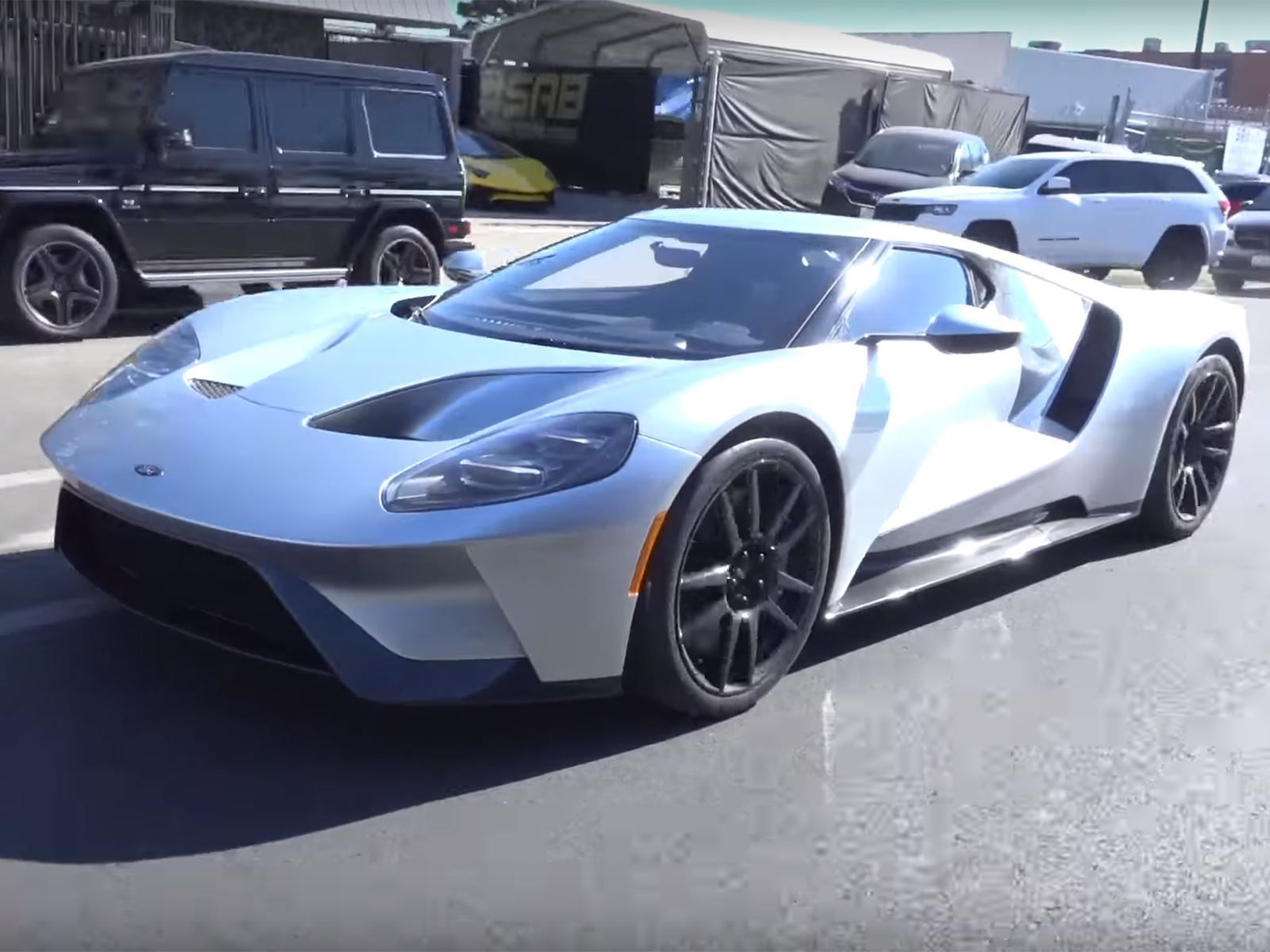 Tim Allen Shows Off His Shiny New Ford GT