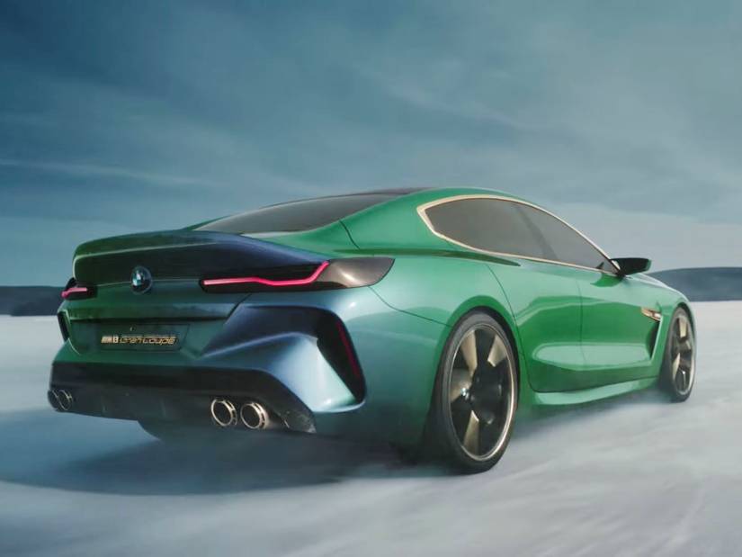 BMW M8 Gran Coupe Concept Looks Even Better In Action