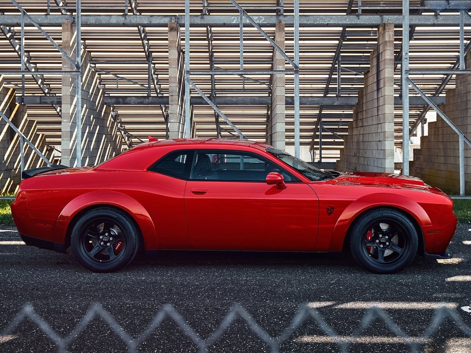 How Did This Dodge Challenger SRT Demon Get Its Face Smashed?