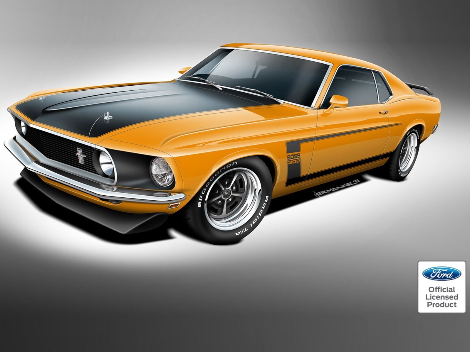 Ford Officially Licenses Brand-New Boss 302, Boss 429, And Mach 1