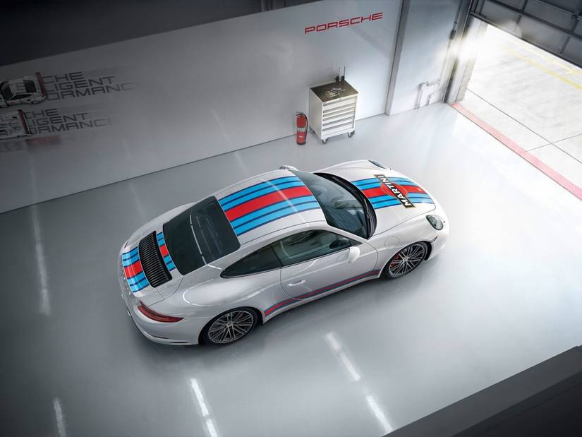 Porsche Now Offering 911 Models With Iconic Martini Livery