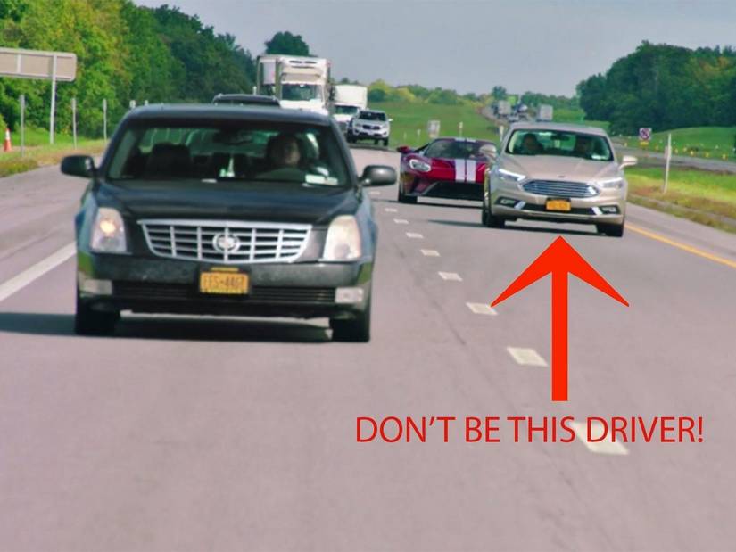 Someone Finally Gets Pulled Over For Driving Slow In The Left Lane