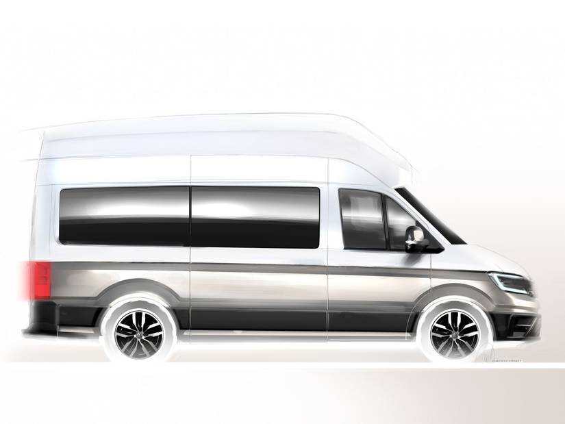 Volkswagen Unveils Van Complete With Bathroom And Kitchen