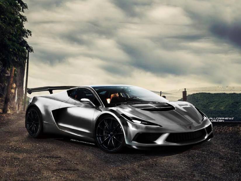 Here's Another Stunning C8 Corvette Rendering For Your Viewing Pleasure